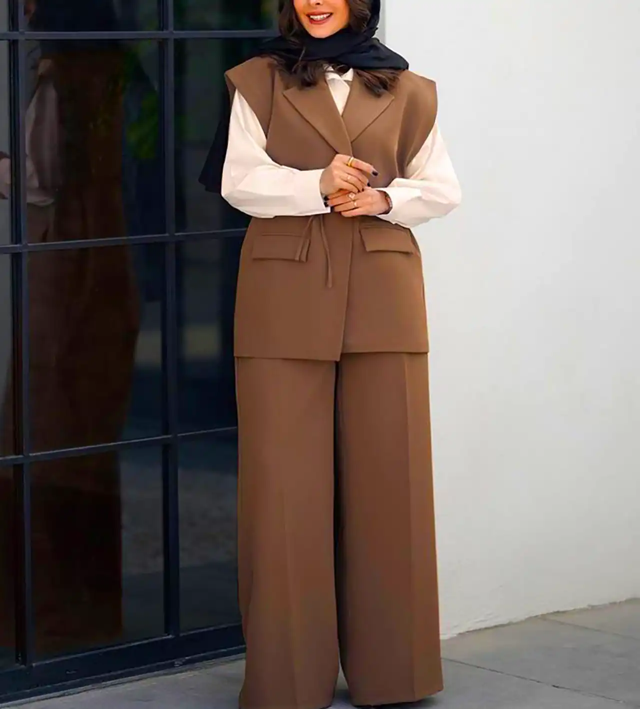 وست شلوار شیک زنانه