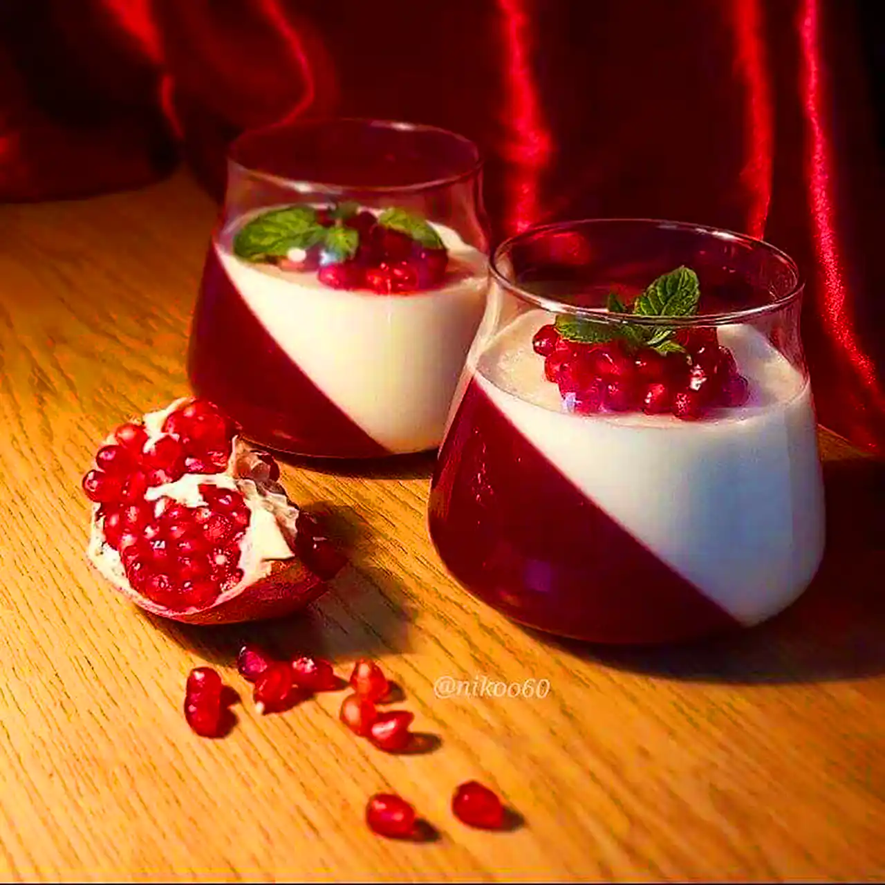 ژله و دسر برای یلدا