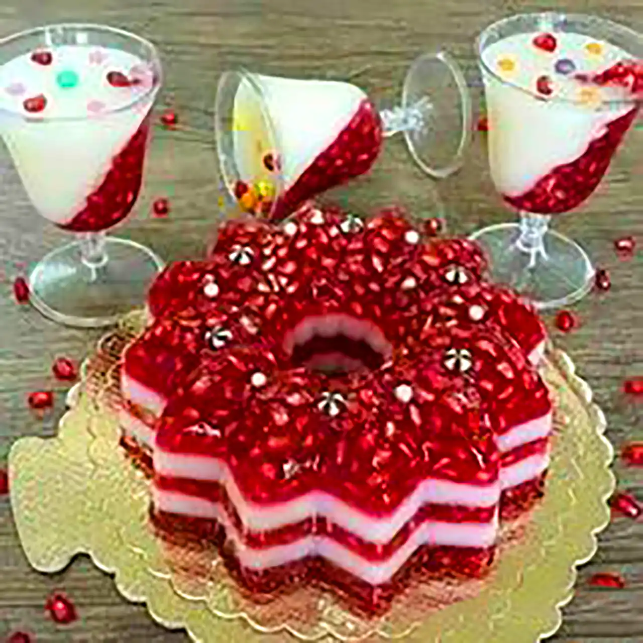 ژله و دسر برای یلدا