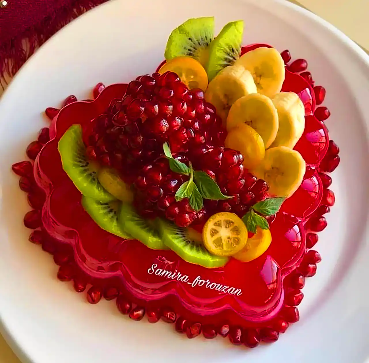 ژله و دسر برای یلدا