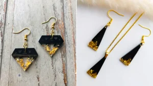 زیورآلات رزینی مشکی