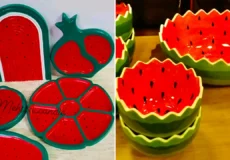 ظروف دکوری یلدایی