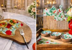 ظروف پذیرایی و سرو چوبی