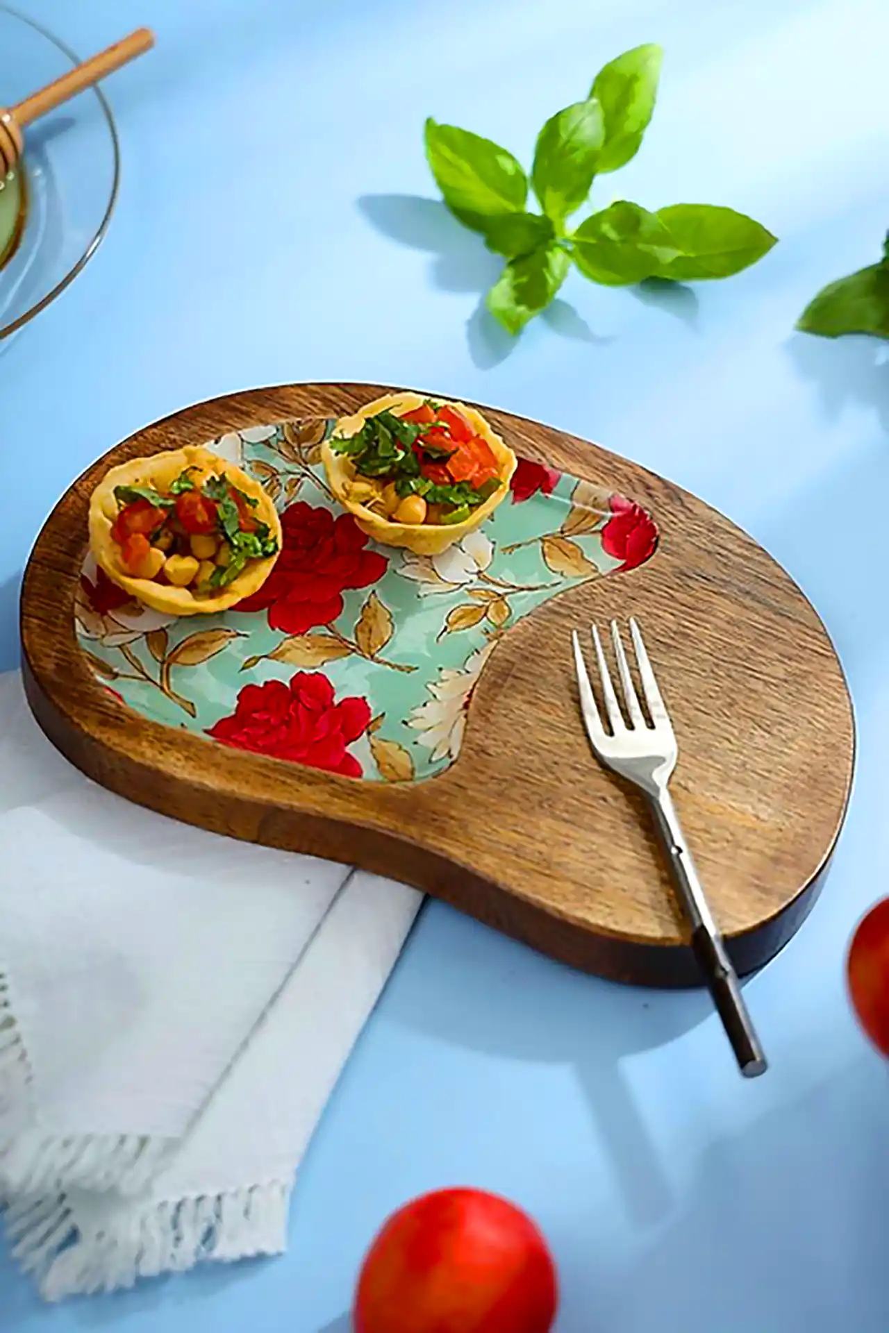 ظروف پذیرایی و سرو چوبی 