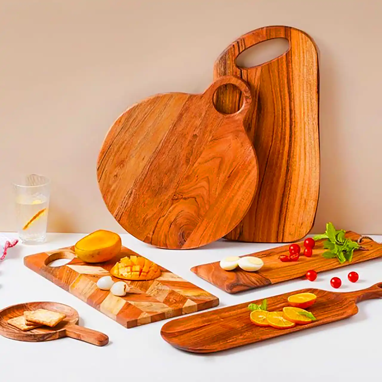 ظروف پذیرایی و سرو چوبی 
