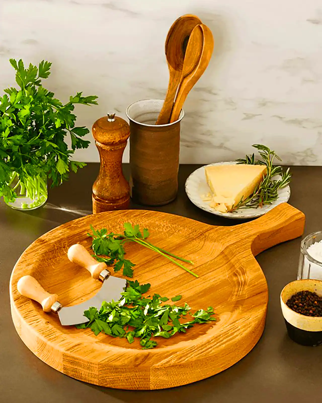 ظروف پذیرایی و سرو چوبی 