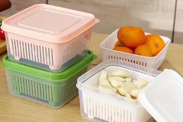 ظروف پلاستیکی درب دار + هماهنگی نظم سلیقه و زیبایی در ظروف پلاستیکی درب دار