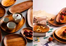 ظروف چوبی پذیرایی