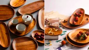 ظروف چوبی پذیرایی