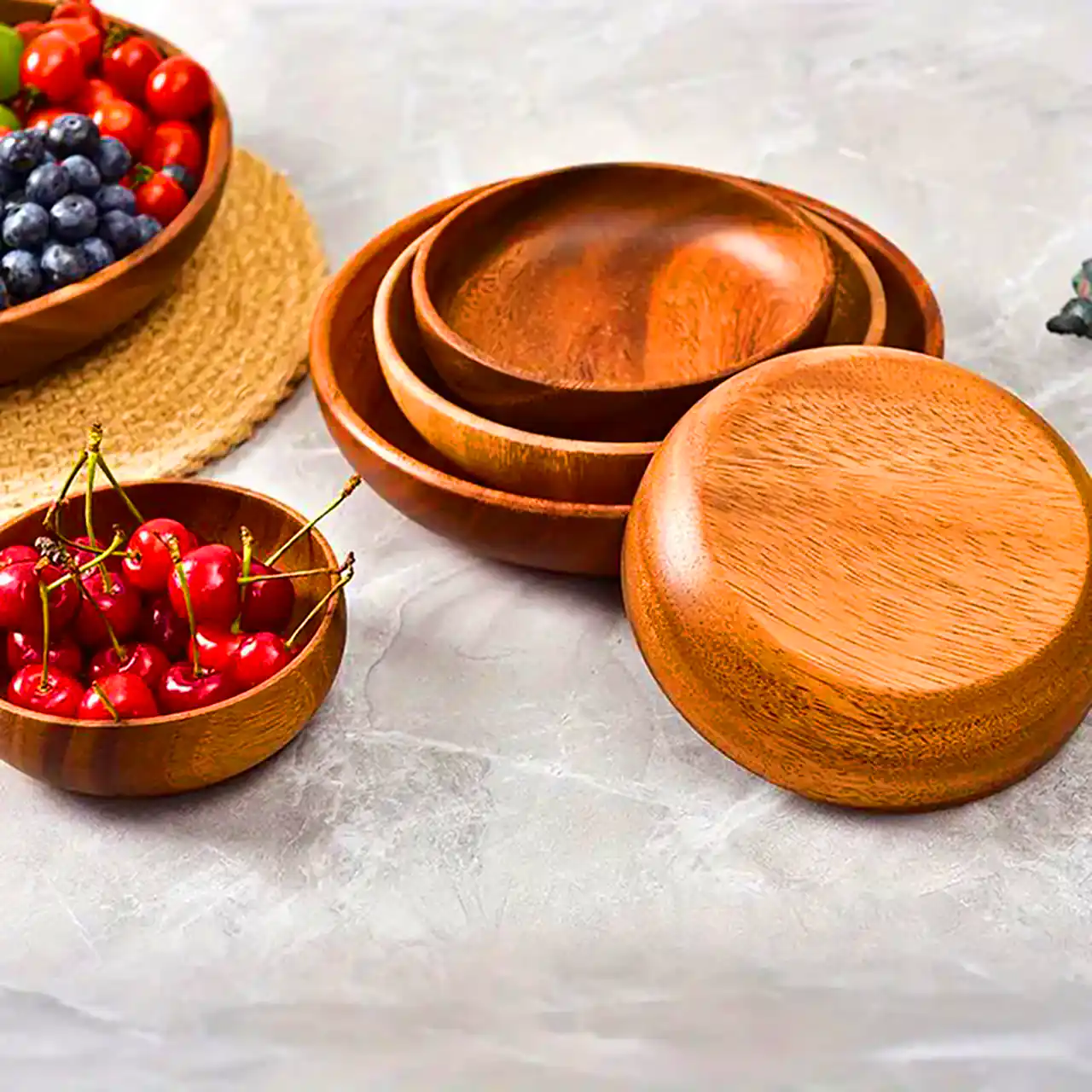 ظروف چوبی پذیرایی