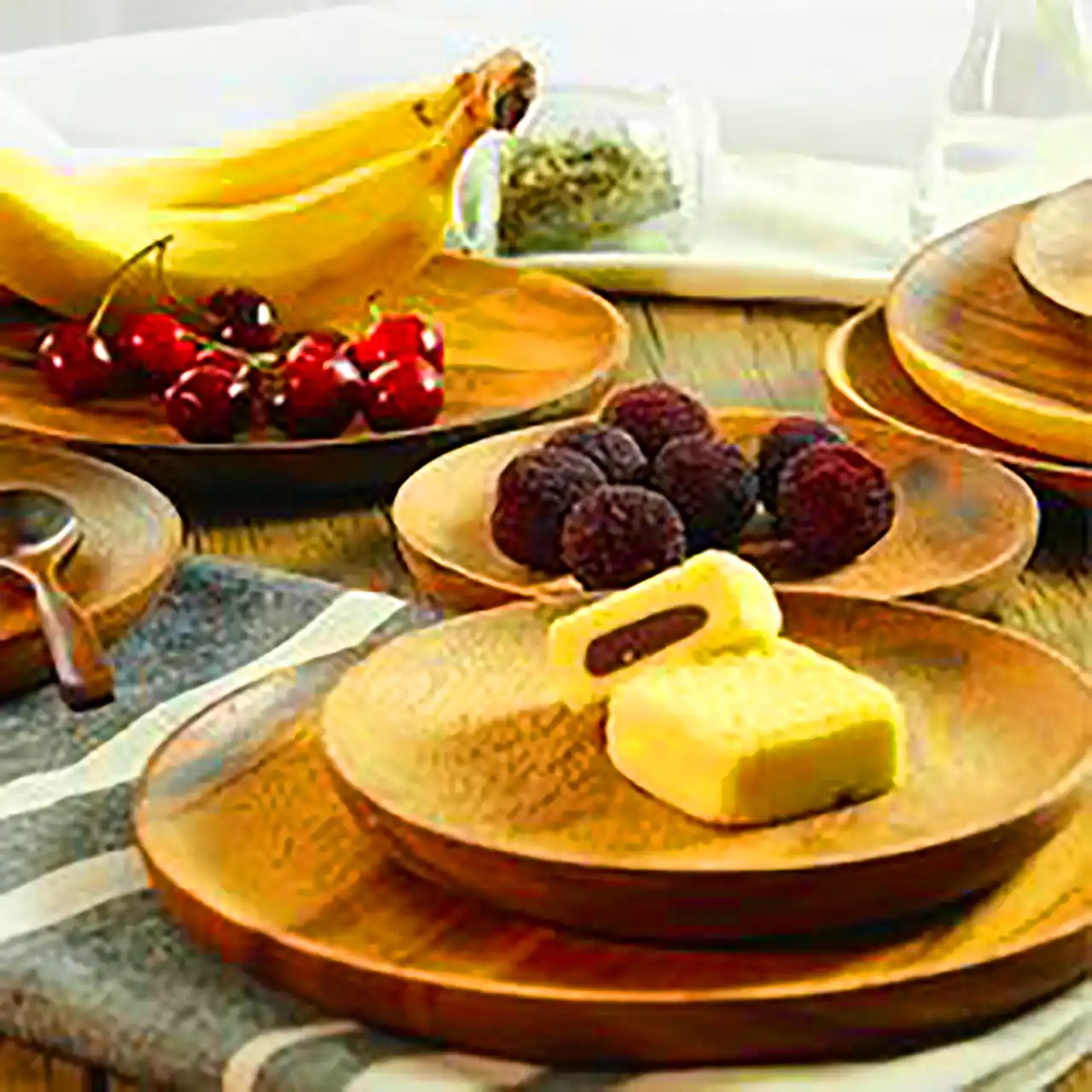 ظروف چوبی پذیرایی