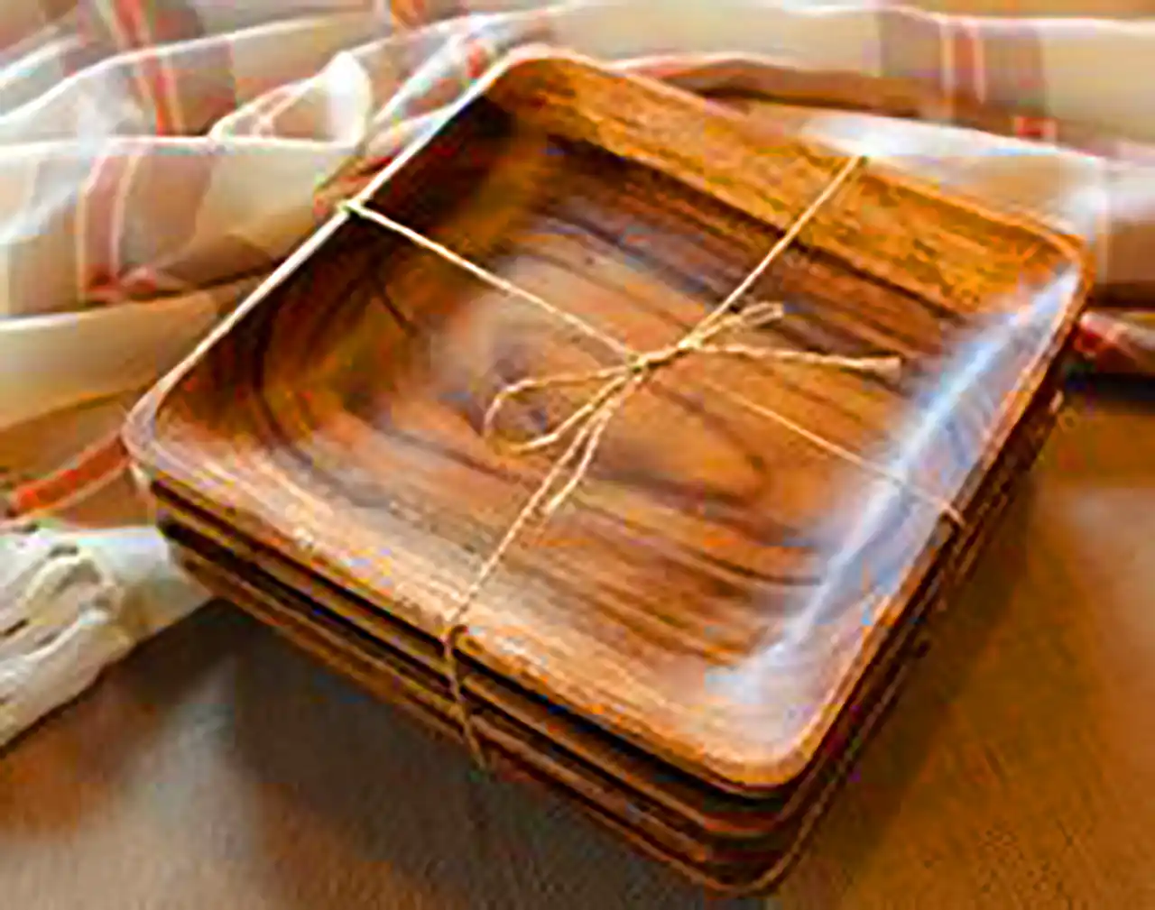 ظروف چوبی پذیرایی