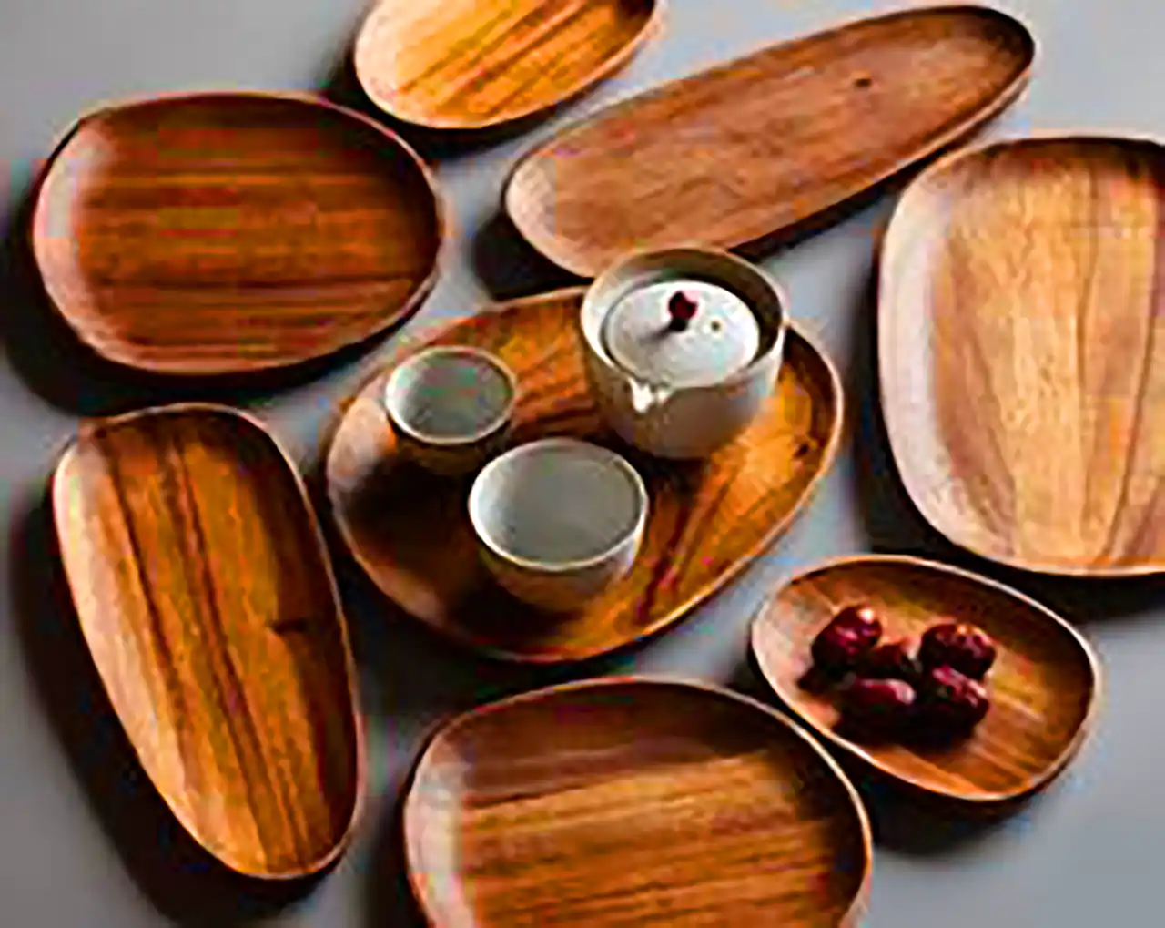 ظروف چوبی پذیرایی