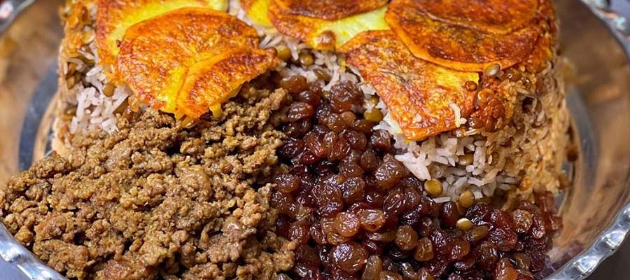 طرز تهیه عدس پلو